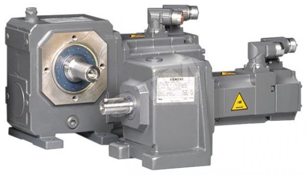 Серводвигатель синхронный редукторный 1FK7 COMPACT самоохлаждение силовой/сигнальный штекер поворот на 270град. без стояночного тормоза