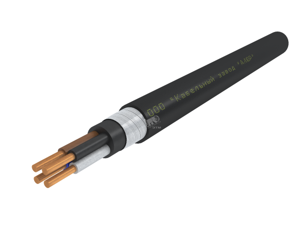 Кабель силовой ПБПнг(А)-HF 4х35.0ок (PE)-0.66 однопроволочный черный (барабан)