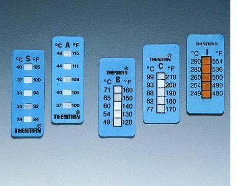 Одноразовые 5-точечные полоски для измерения температуры Thermax®