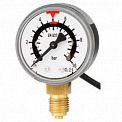 PGS10.40-(0..250 bar)-G1/8B-снизу-100.5 бар, (1)NО-2м-кл.т.2,5 манометр с электроконтактами