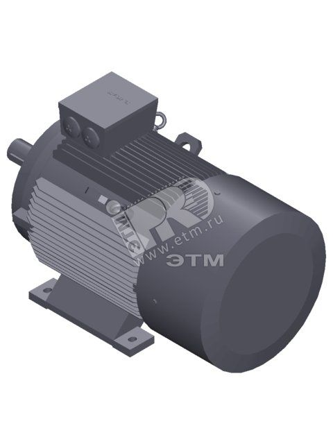 НИЗКОВОЛЬТ. К.З. Двигатель IP55, 4-Пол., Типоразме