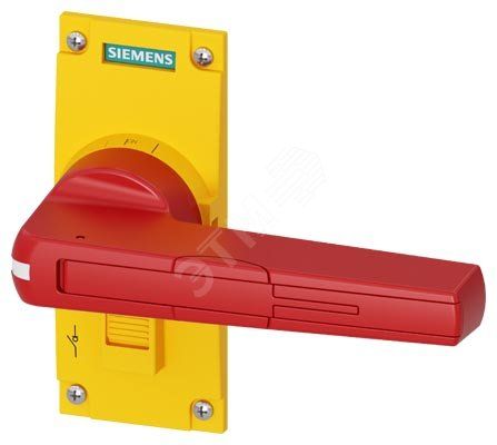 Рукоятка прямого привода желто-красный для типоразмера 4