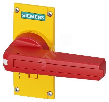 Рукоятка прямого привода желто-красный для типоразмера 3