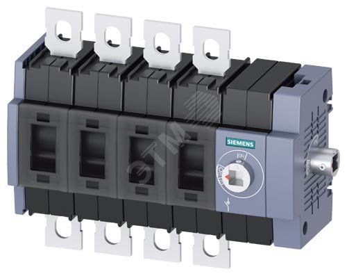 Выключатель-разъединитель 690В 80А четырехполюсный боковой привод справа