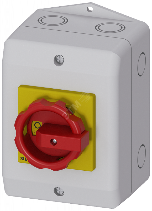 Выключатель главный/аварийный 25A 400V 9.5KW