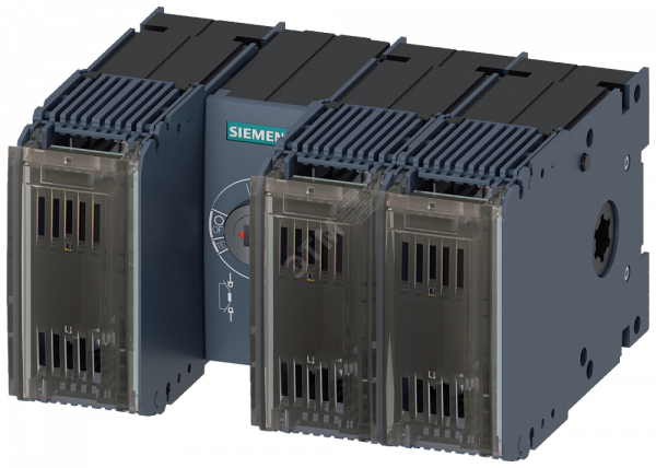 Выключатель-разъединитель предохранительный 125A тр-2 3-пол для LV HRC предохранителей тр-000 и 00 переднее управление центр базовый блок без ручки BACKSIDE плоские клеммы