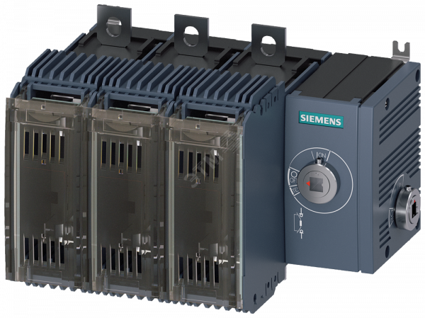 Выключатель-разъединитель предохранительный 160A тр-2 3-пол для LV HRC предохранителей тр-000 и 00 боковое управление справа базовый блок без ручки плоские клеммы