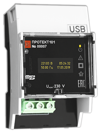 ПРОТЕКТ Прибор контроля качества электроэнергии однофазный