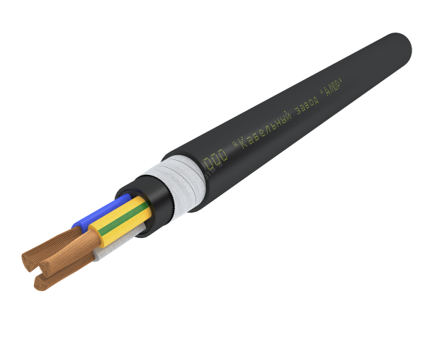 Кабель силовой ПвБШп 3х240 мс (N, PE)-1 Ч, бар