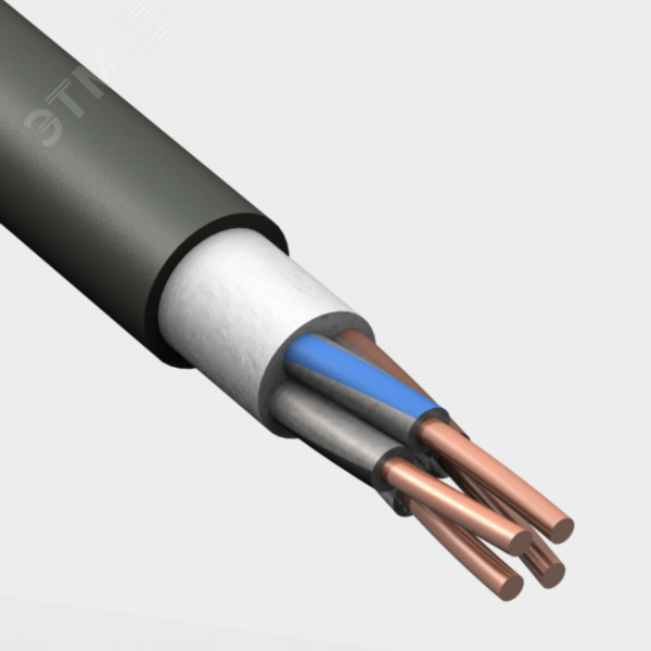 Кабель силовой ПвПГнг(А)-HF 4х16(N) - 0.66 ТРТС