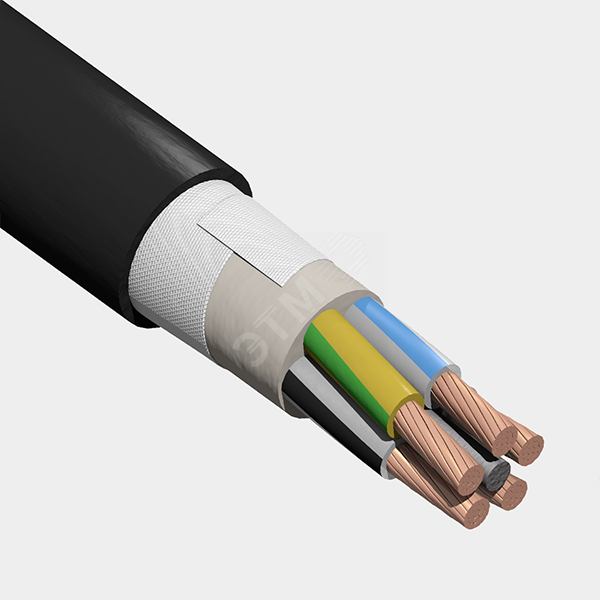 Кабель силовой ПвПГнг(А)-HF 5х35мк(N, PE) - 1 ТРТС