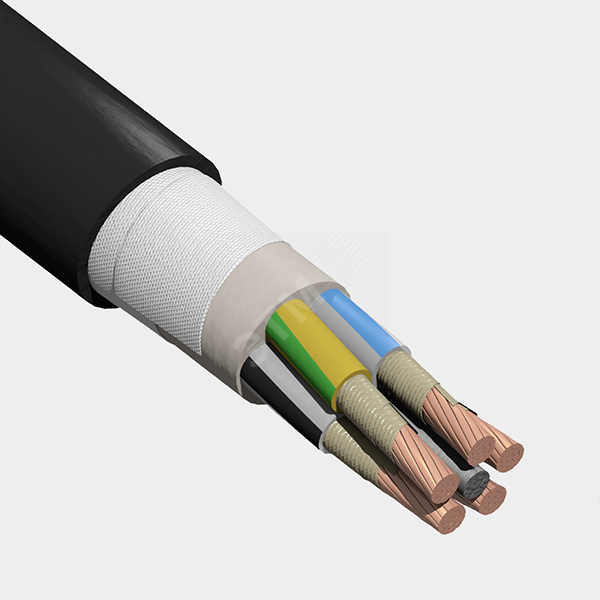 Кабель силовой ПвПГнг(А)-FRHF 5х35мк(N, PE) - 0.66 ТРТС