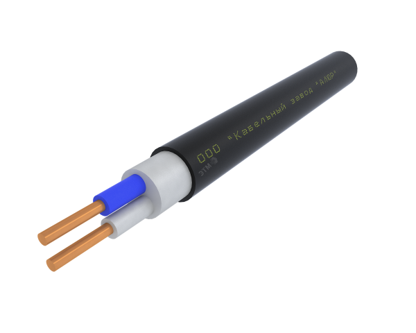 Кабель силовой  ПвВГ 2х35 ок(N)-0,66 Ч, бар