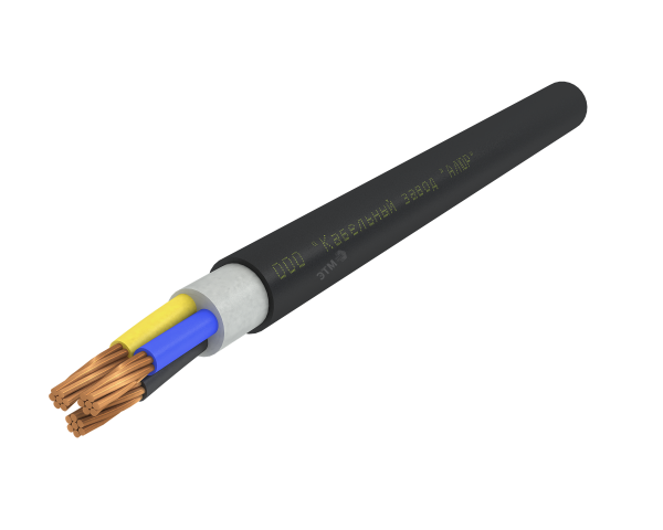 Кабель силовой  ПвВГ 3х25 мк-1 Ч, бар