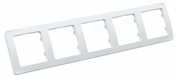 MASTER Рамка 5-м СУ / белый