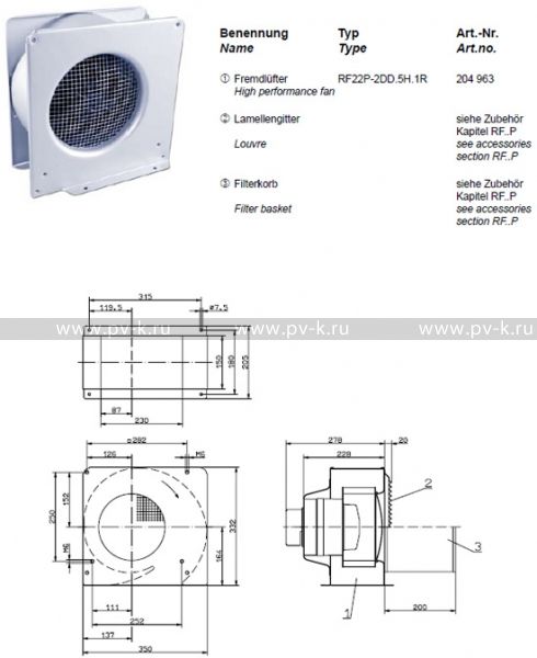 RF22P-2DD.5H.1R