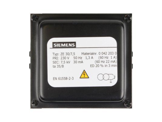 Трансформатор поджига Siemens ZE 30/7,5 00422030