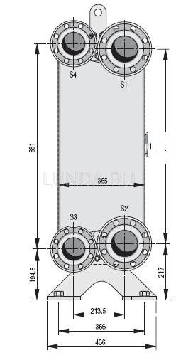 Подбор паяного пластинчатого теплообменника CB300, Alfa Laval