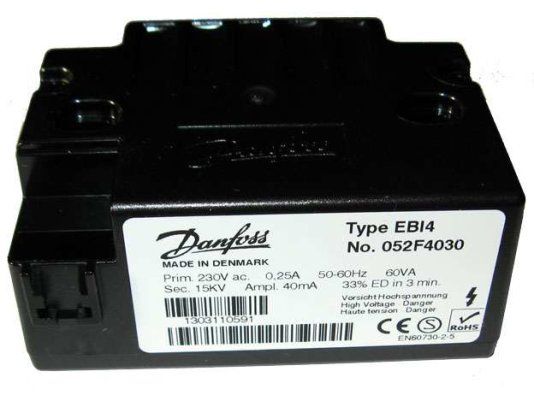 Трансформатор поджига Danfoss EBI4 052F4030, в комплекте