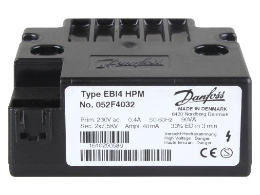Трансформатор поджига Danfoss EBI4 HPM 052F4032