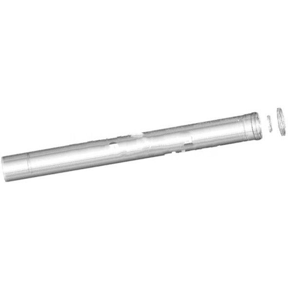 Концентрическая дымовая труба DN60/100, Wolf