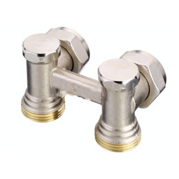 Узел нижнего подключения RLV-KB/RLV-KS, угловой, Danfoss