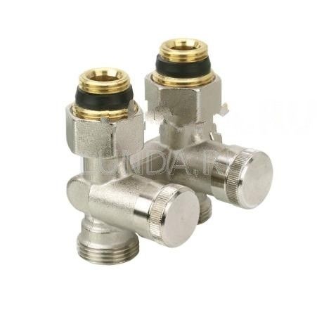 Узел нижнего подключения RLV-K, прямой, Danfoss