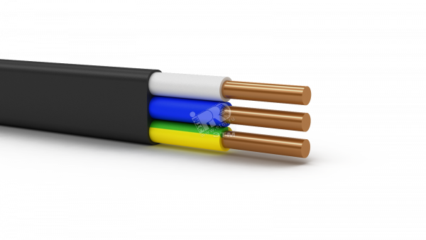 Кабель силовой ВВГ-Пнг(А) 3х6ок(N.PE)-0.66 ТРТС