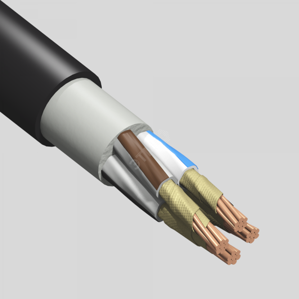 Кабель силовой ППГнг(А)-FRHF 4х25мк(N) - 0.66 ТРТС