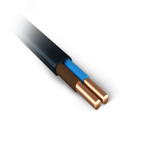 Кабель силовой ВВГ-П нг(А) 2х6 ТРТС