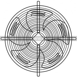Осевой вентилятор YWF-6E-450