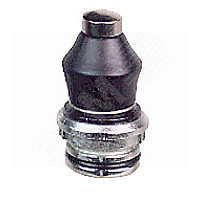 Плунжер кнопочный метал. с защ. насадкой